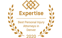 Expertise award for Best Personal Injury Attorneys Denver 2020